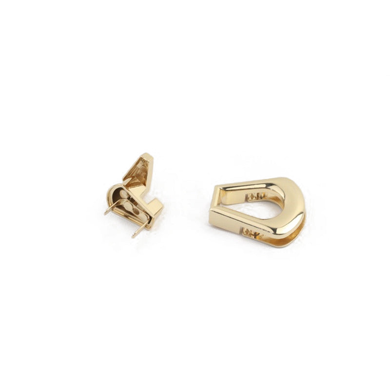 Handbag dripping type metal twist turn locks