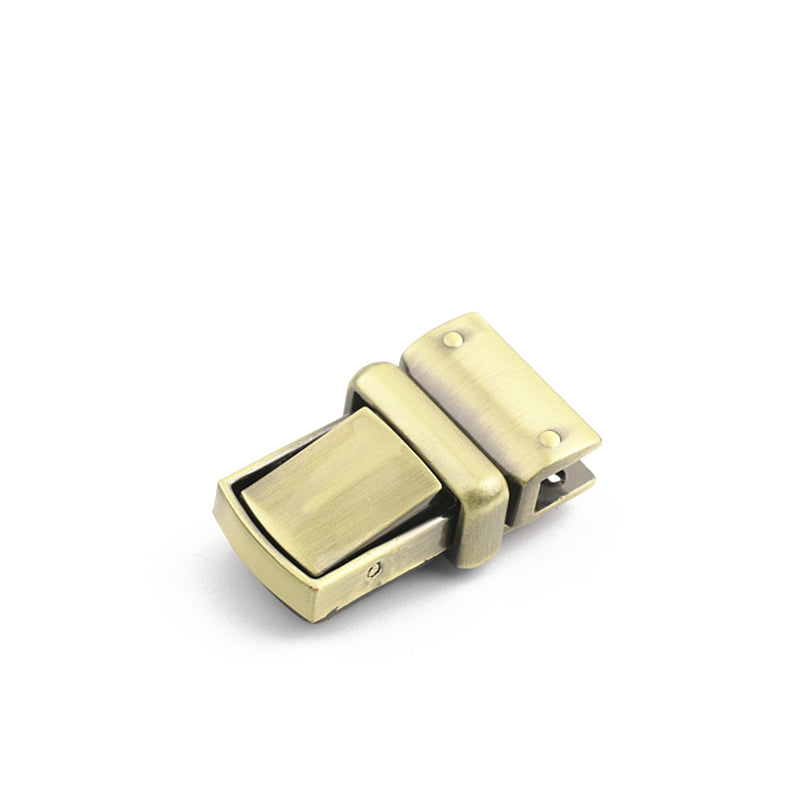 Handbag hardware accessories multi-colorful metal closure clasp plug-in switch locks