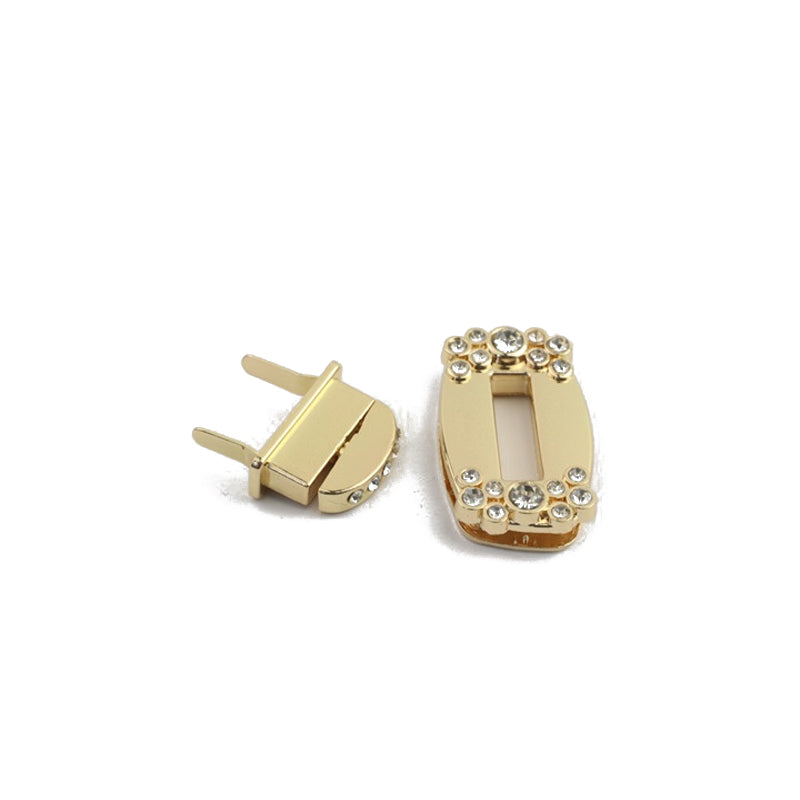 Leather goods handbag hardware accessories diamonds decoration twist turn locks