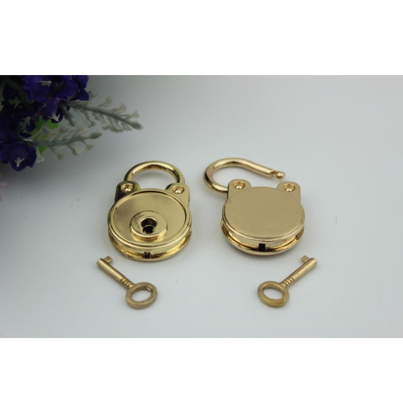 Cute panda head shape decoration metal padlock