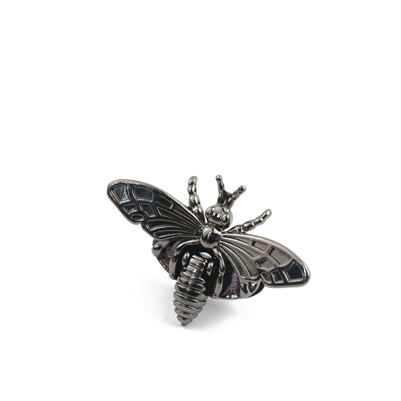 Luggage hardware accessories light gold antique gold die-casting twist lock bee plug-in  lock
