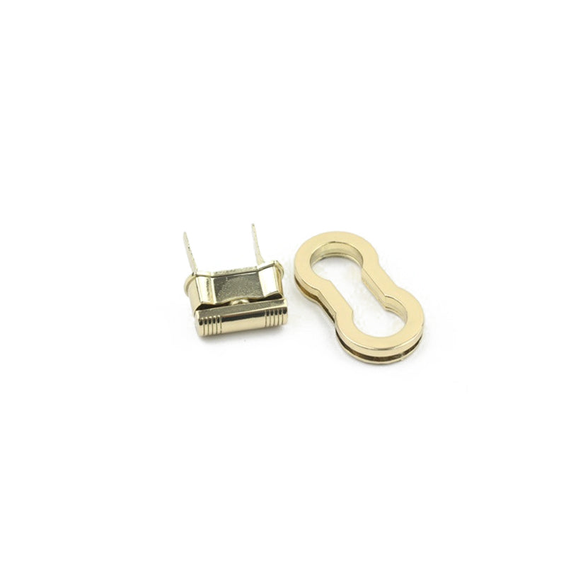 Fashionable handbag bow-knot metal twist turn locks