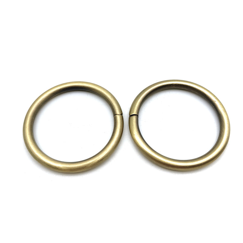 High quality hanging plating various color 38MM iron o ring for bag