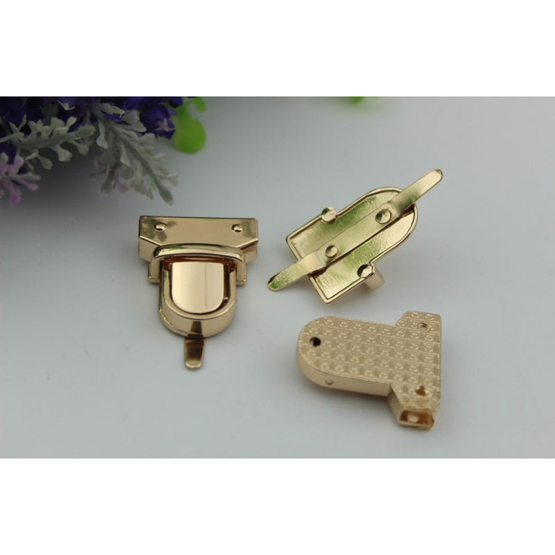 Handbag accessories metal clasp press push locks
