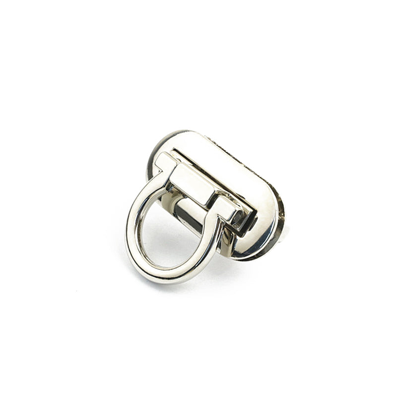 Handbag hardware accessories oval shape mortise twist lock