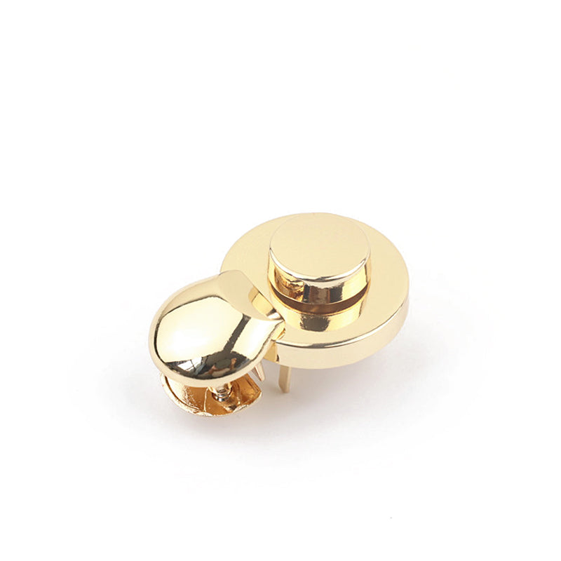 Novelty design handbag metal clasp push locks