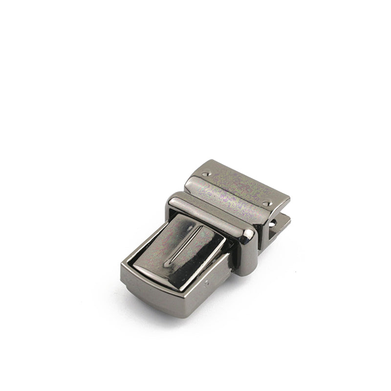 Handbag hardware accessories multi-colorful metal closure clasp plug-in switch locks