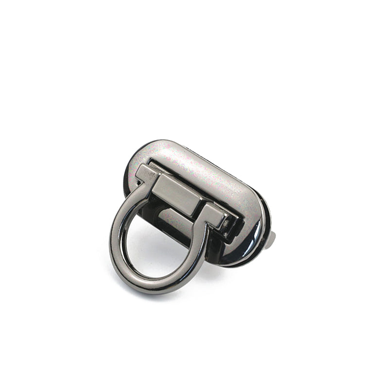 Handbag hardware accessories oval shape mortise twist lock