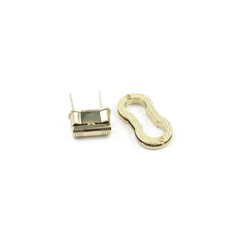 Fashionable handbag bow-knot metal twist turn locks