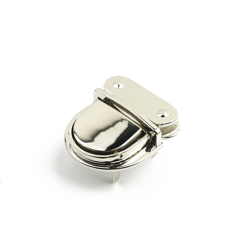 Bag metal duck tongue lock twist switch lock mortise lock
