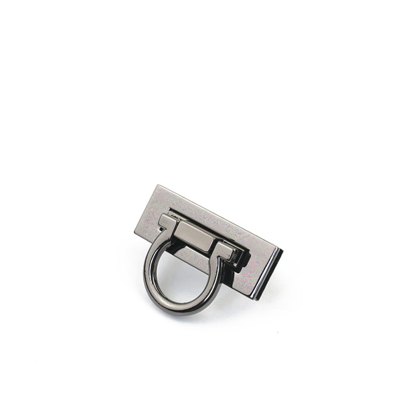 Bag hardware accessories light gold metal clasp closure turn locks