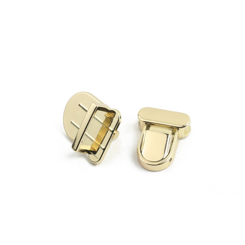 Bag lock hardware accessories small size mortise plugin lock