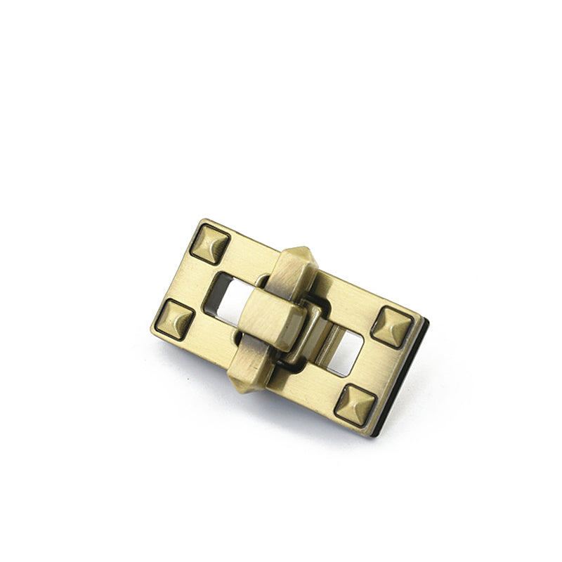 Bag accessories rivets pattern decoration metal turn locks