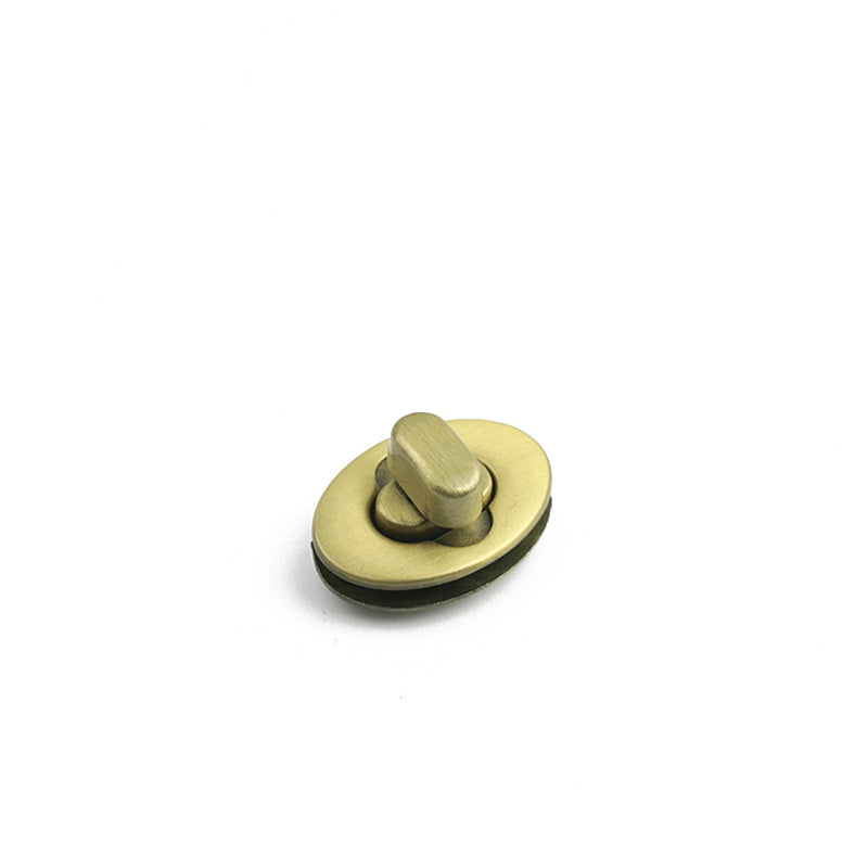 Luggage hardware accessories small size oval egg-shaped twist lock