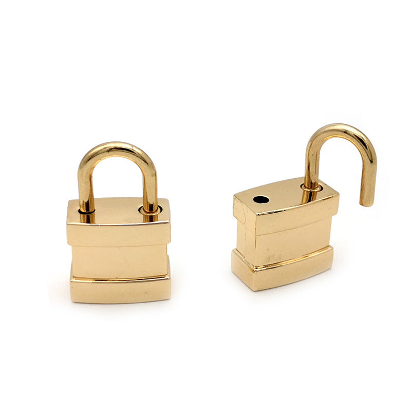 Handbag hardware small size decoration metal padlock