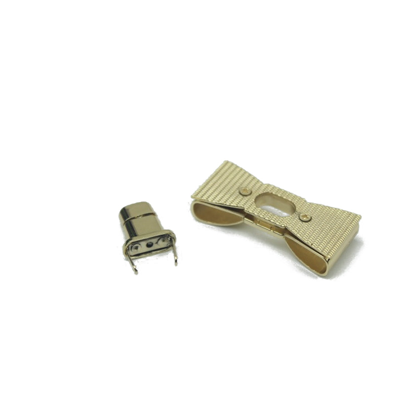 Bag accessories twist lock mortise lock butterfly lock