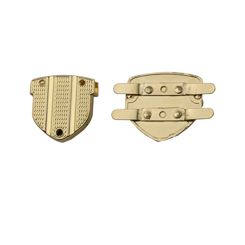 Fashion diamond decoration metal plug in push lock