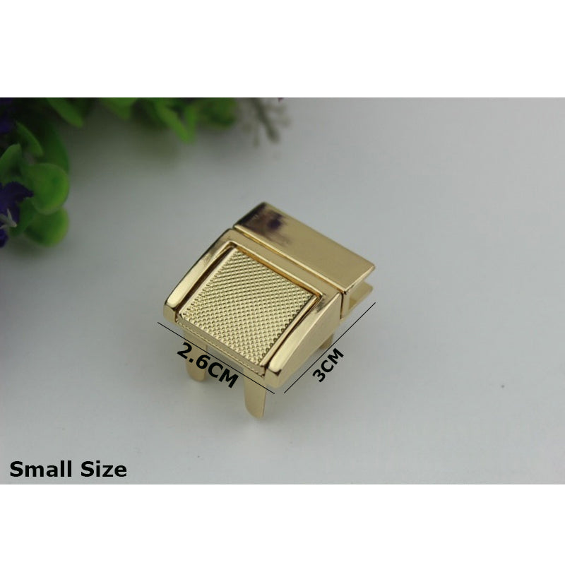 Handbag hardware accessories plug-in locks