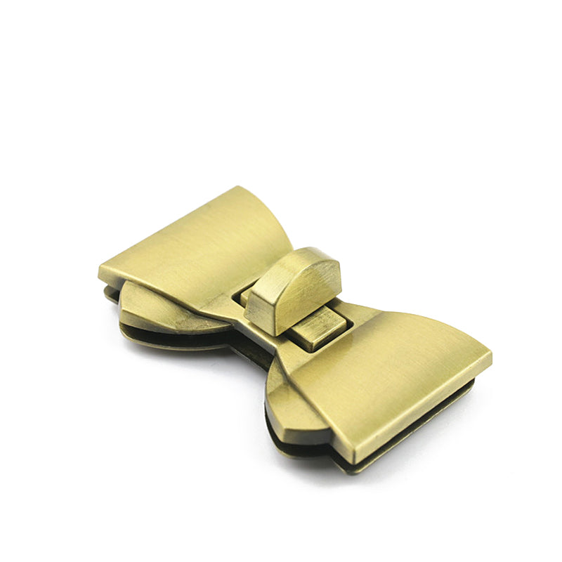 Luggage hardware accessories die-casting  butterfly twist lock bag handbag lock